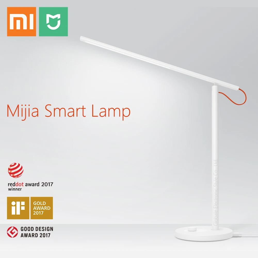 Оригинальная умная настольная лампа Xiaomi Mijia светодиодный 4 режима освещения без