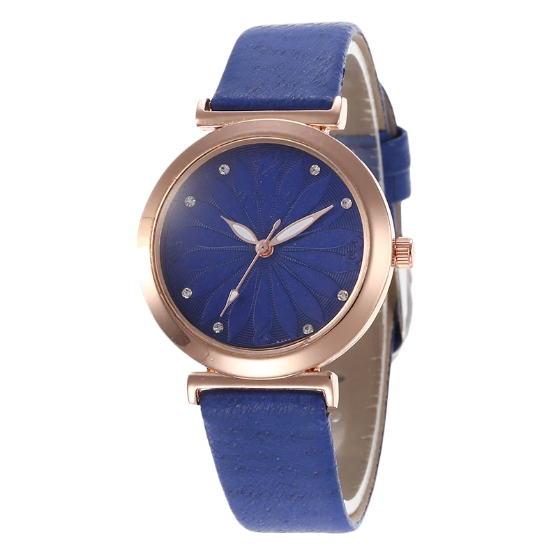 Elegant diamond luxury fashion women watches small dial ladies wristwatches casual female quartz dress clock with leather band | Наручные