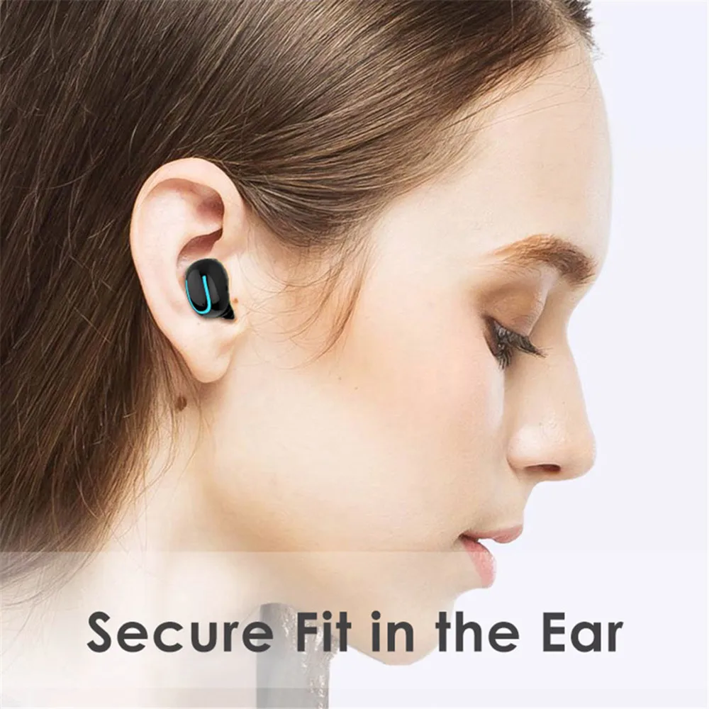 CUFOK Bluetooth вкладыши беспроводные мини наушники с USB Автомобильное зарядное