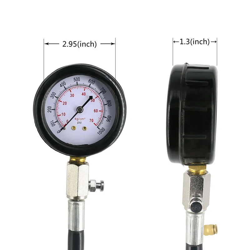 Компрессионный цилиндр дизельного двигателя манометр комплект 0 1000psi тестер