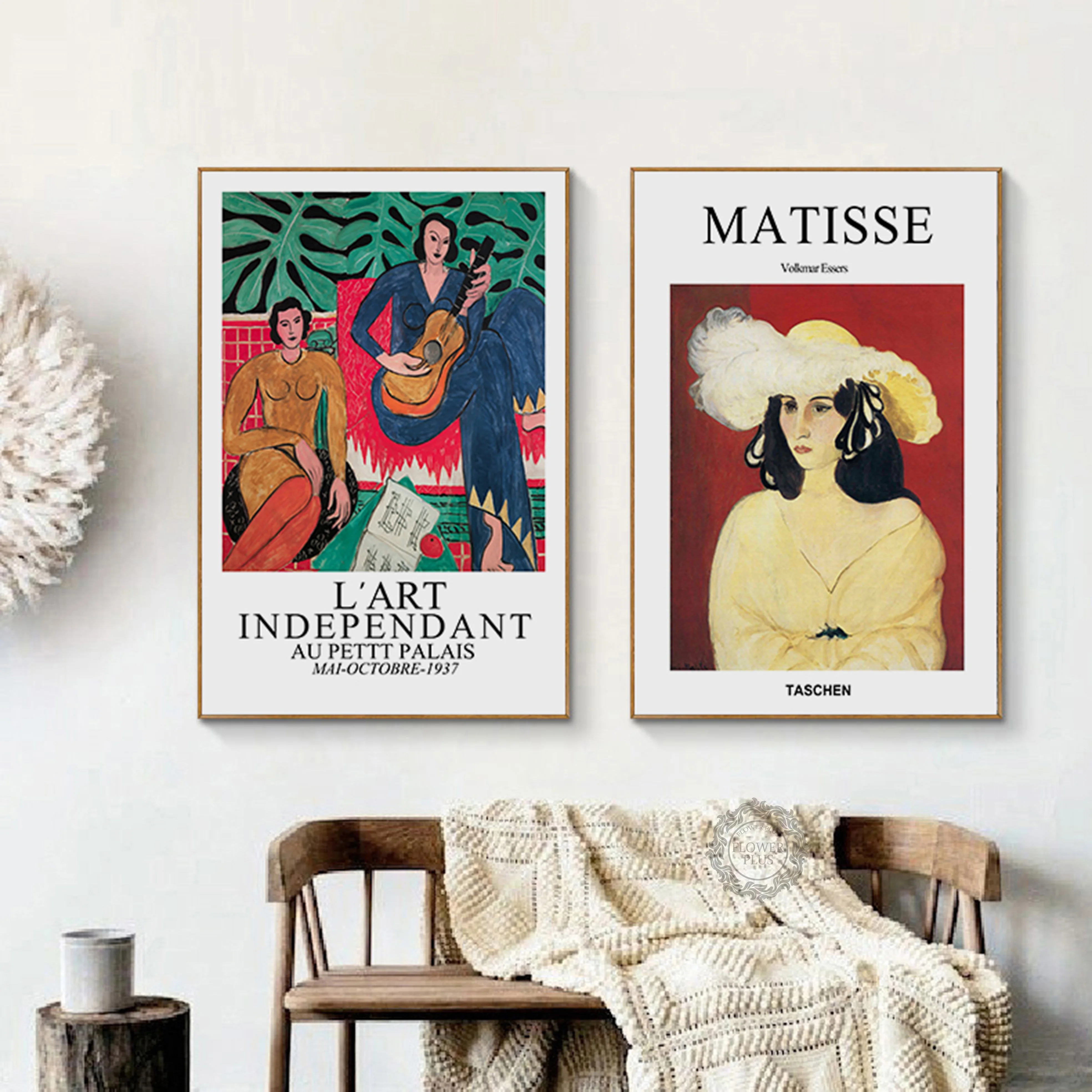 Матиссом Taschen Vogue Плакаты и принты гитары портрет девушки настенный