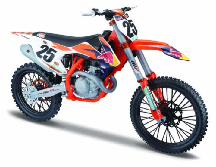 NO.25 MAISTO 1:6 KTM 450 SX-F RED BULL Supercross гоночный мотоцикл велосипед литая под давлением модель Новинка в коробке - Цвет: NO.25