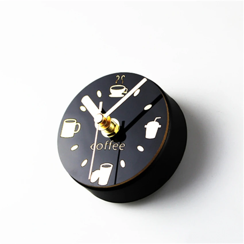 Кафе немой магниты на холодильник часы магнитный сувенир доска для сообщений