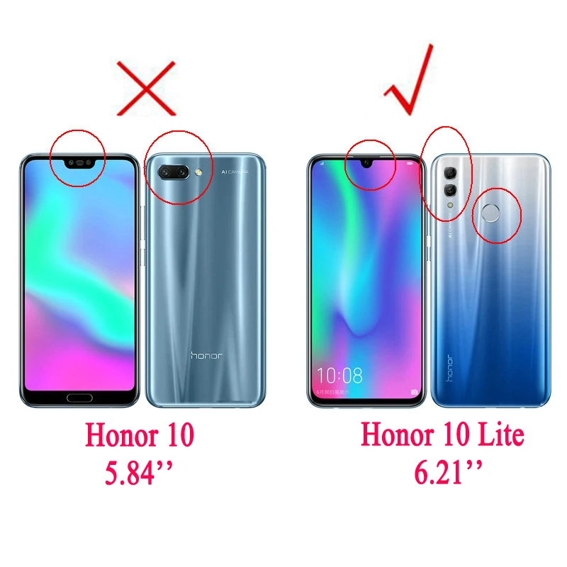 Honor 10 Lite чехол huawei Honor 10 Lite чехол 360 Защитный Роскошный кошелек для Funda Honor 10 Lite чехол Honor10 Lite откидной Чехол