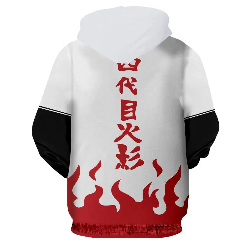 

2018 new fashion Cool sweatshirt Hoodies Men women 3D print Red Naruto cosplay ZIP Up hot Style Streetwear Long sleeve clothing