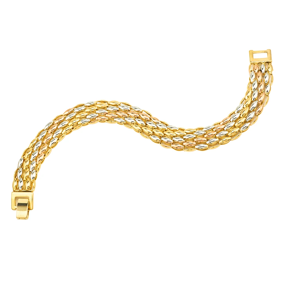 Модные женские ювелирные наборы Ethlyn золотого цвета ожерелье/браслет с золотым