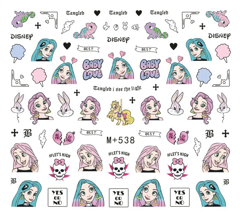 Новый 5 лист 14 типов лица выражение мультфильм клейкий стикер наклейки для ногтей