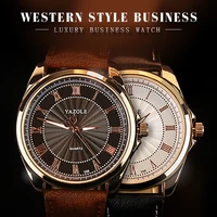 yazole 2021 mens watches top brand luxury quartz watch men business luminous waterproof wristwatch mens clock relogio masculino