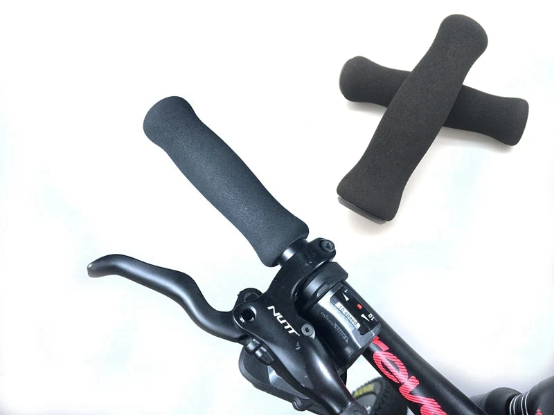 Унисекс велосипедные ручки из пеноматериала MTB складные мягкие удобные