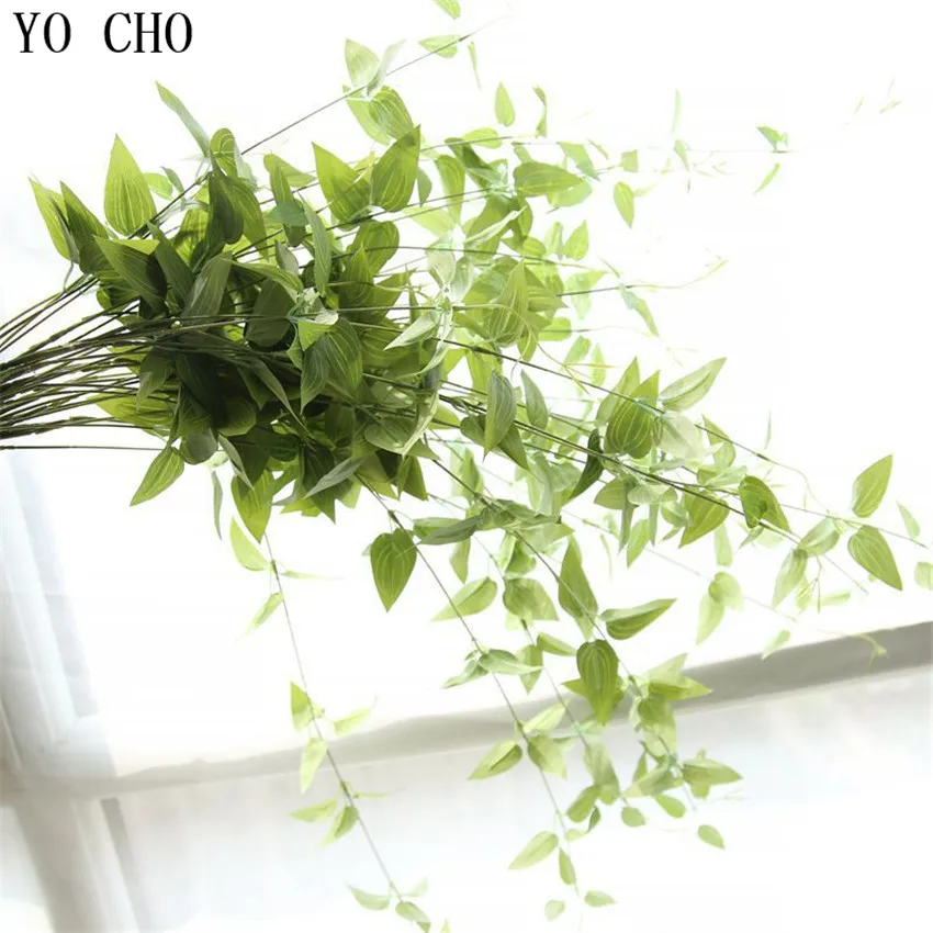 Искусственное растение YO CHO искусственные листья цветов для украшения дома