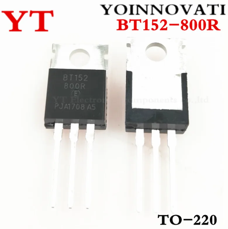 100 шт./лот BT152 800R 800 контрольный тиристорный 20A 800V TO220AB TO220.|10 pcs| |