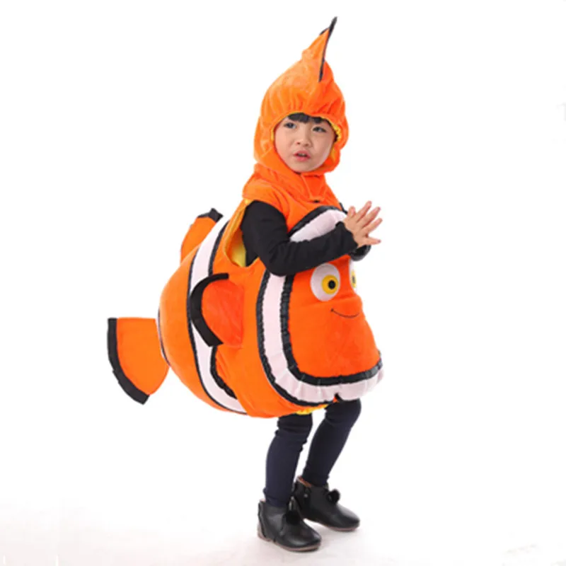 

clown fish costume for children Ocean Fish Halloween Party Costume Animal Costumes Kids carnival cosplay halloween costume