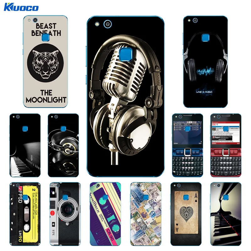 Case for Huawei P10 Lite Life Printing Back Cover 5.2&quot Cases Coque P 10 Funda |