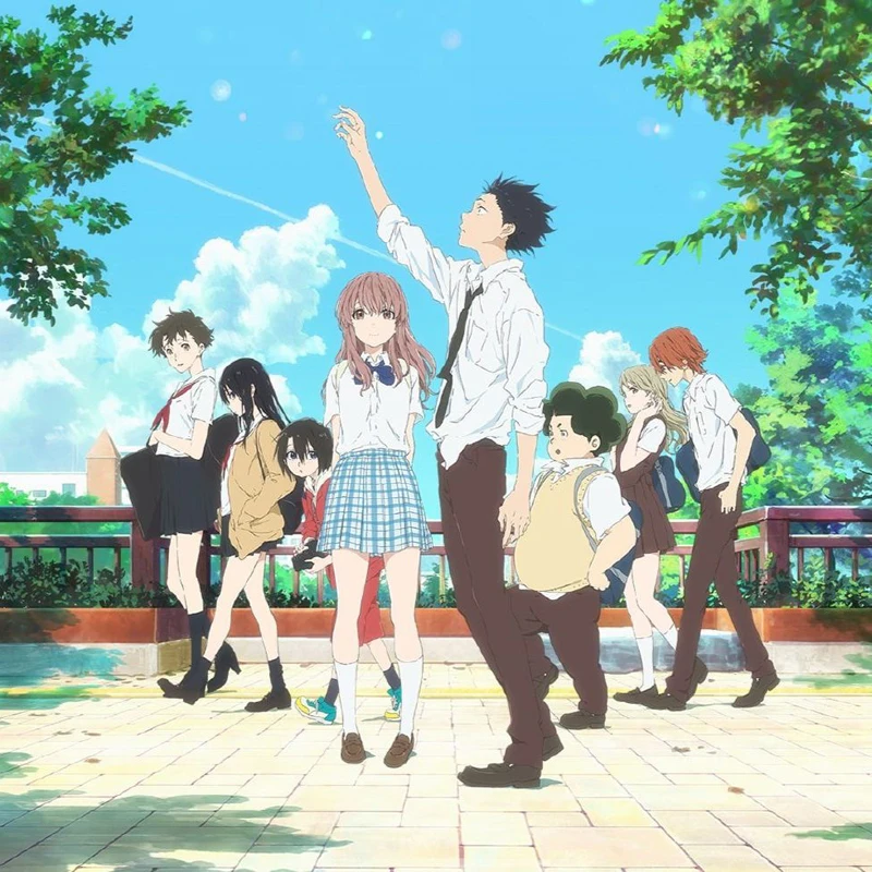 Костюм для косплея Shouko Nishimiya Shoko из японского аниме тихий голос милая школьная