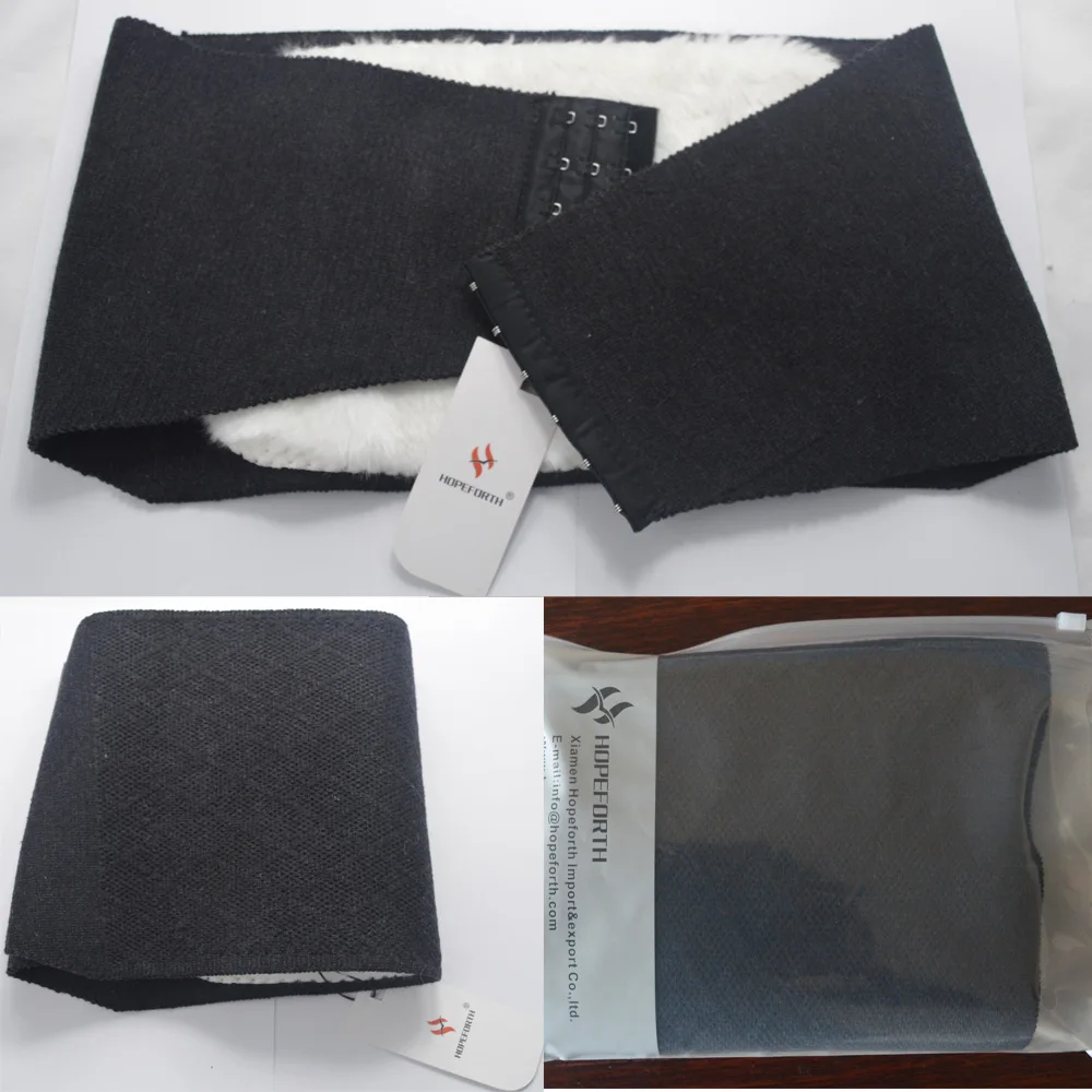 2019 зимний Регулируемый Поясничный поддерживающий пояс с кашемировой