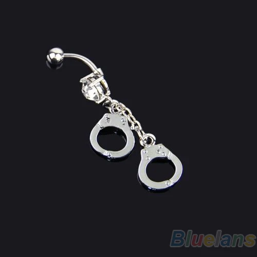 Женские наручники Стразы пирсинг тела пупок кольцо штанга для пупка|barbell ring|belly