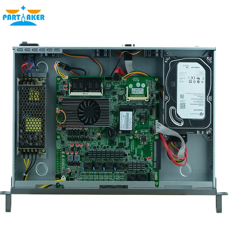 6 гигабитных Ethernet 82583v сетевое программное обеспечение маршрутизации 1U 1037U CPU F5 2G RAM