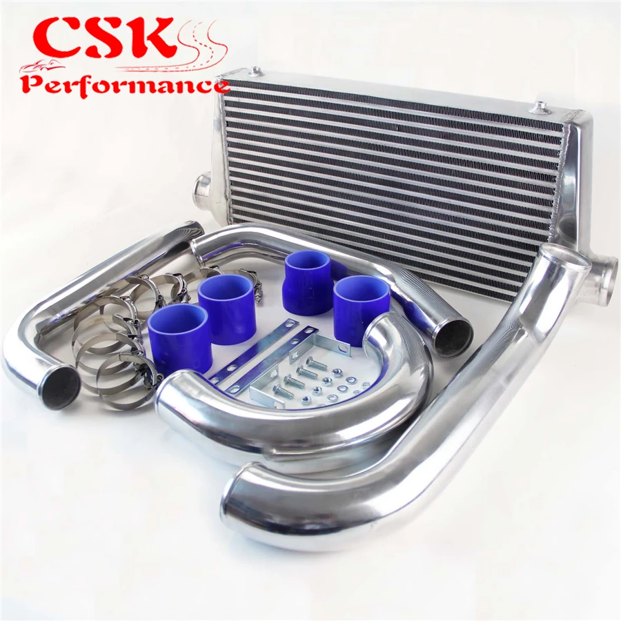 Интеркулер комплект для Тойота Супра JZA80 Turbo 2JZ GTE красный/синий/черный|intercooler kit|kit
