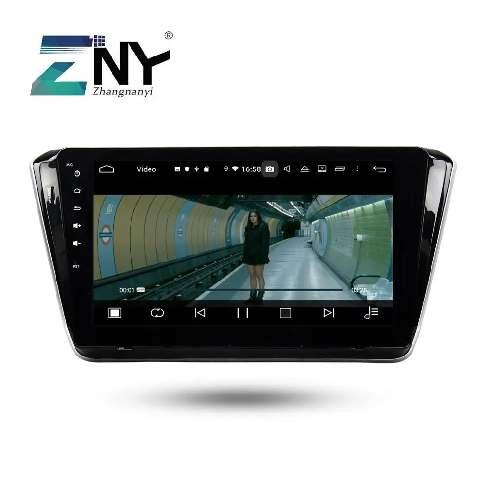 10 1 "ips Android 9 0 автомобильный стерео gps радио для Skoda Superb 2015 2016 2017 2018 +