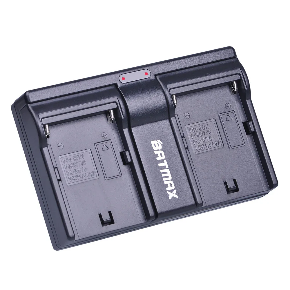 Batmax 4x5200 мАч NP F750 F770 батарея + двойное зарядное устройство USB для Sony CCD TR917 TR940
