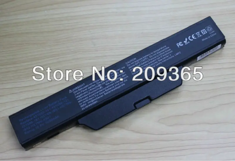 Ноутбук Батарея для HP Compaq 610 550 Бизнес Тетрадь 6720s 6730S 6735S 6820S 6830S 6720s/CT 6730s/CT 5200 мАч 6