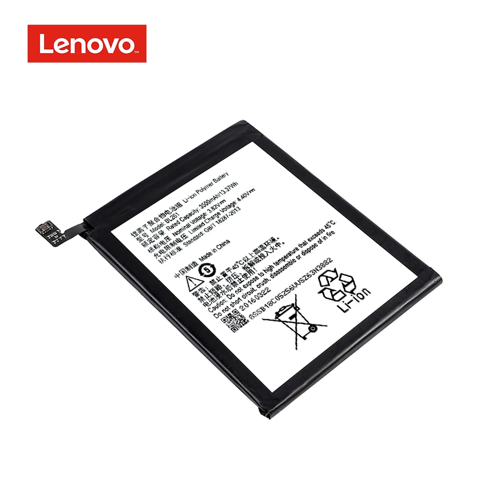 Оригинальный BL261 для Lenovo Vibe A7020 K52t38 K52e78 K5 Note K5Note литий ионная аккумуляторная