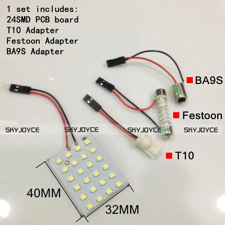 20 комплектов светодиодная лампа Все в одном|car dome light|car reading lightcar light |