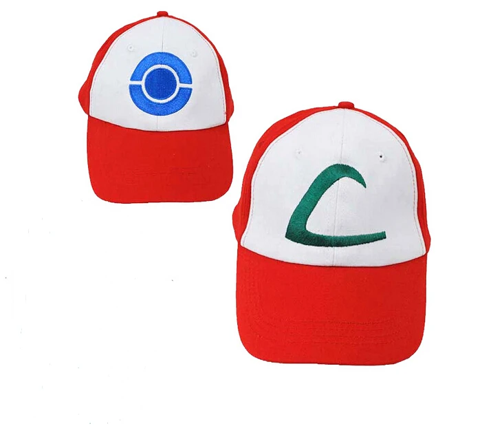 Pokemon Сатоши Ash Ketchum Бейсбол Кепки Hat регулируемый Snapback Бейсболки для женщин обувь