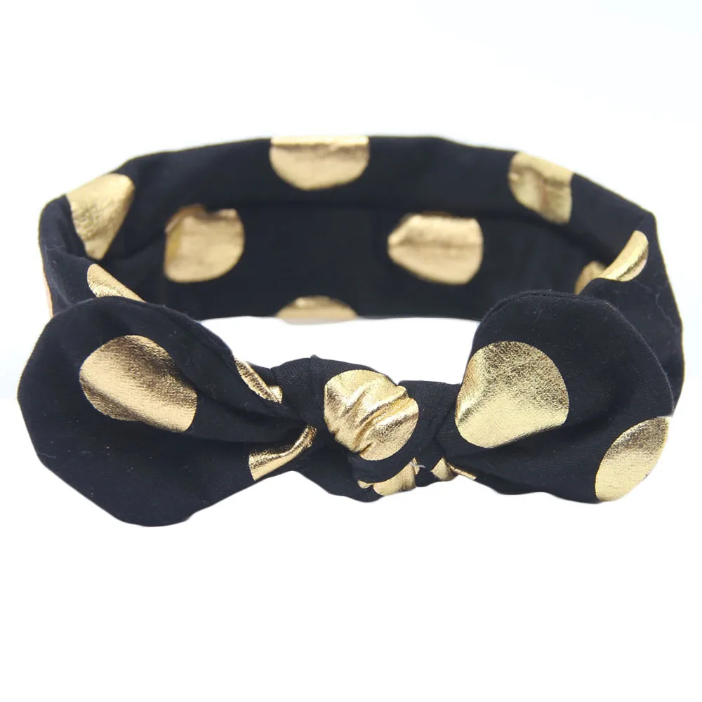 Лидер продаж! Детские повязки на голову для девочек 12 цветов милые с кроличьими