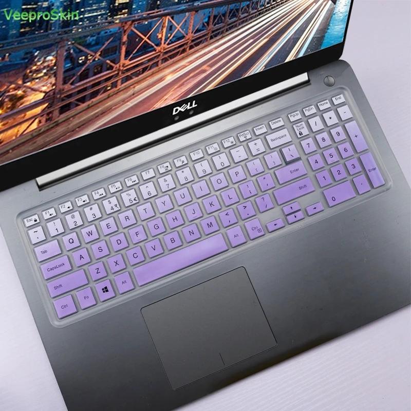 15 6 дюймовый силиконовый чехол для Dell Inspiron 7000 7580 vostro G7 7588 7586 ноутбуков|Чехлы