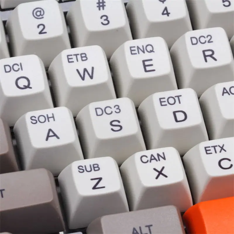 PBT Sa контрольный код keycaps набор sa профиль краситель Sub Keycap Толстая пластиковая