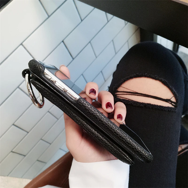 Роскошный чехол-кошелек из искусственной кожи на молнии для iPhone 11, 11Pro MaX, XR, XS, XS, Max, Женский Стильный чехол для iPhone 7, 8, 6, 6S Plus, чехол