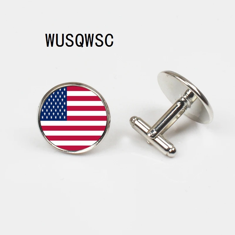 WUSQWSC американский флаг серебряные гантели Флаг США Близнецы мужские и женские