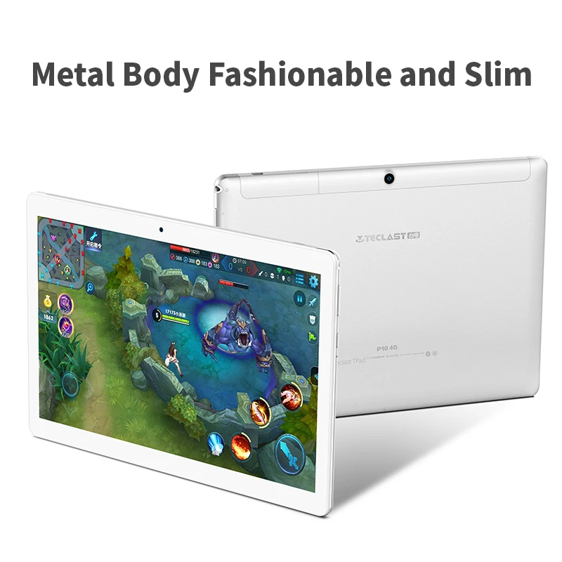 10 1 дюйма 1280*800 Teclast P10 4G Tablet PC MTK6737 4 ядра ОС Android 8 2 GB Оперативная память 16 Гб