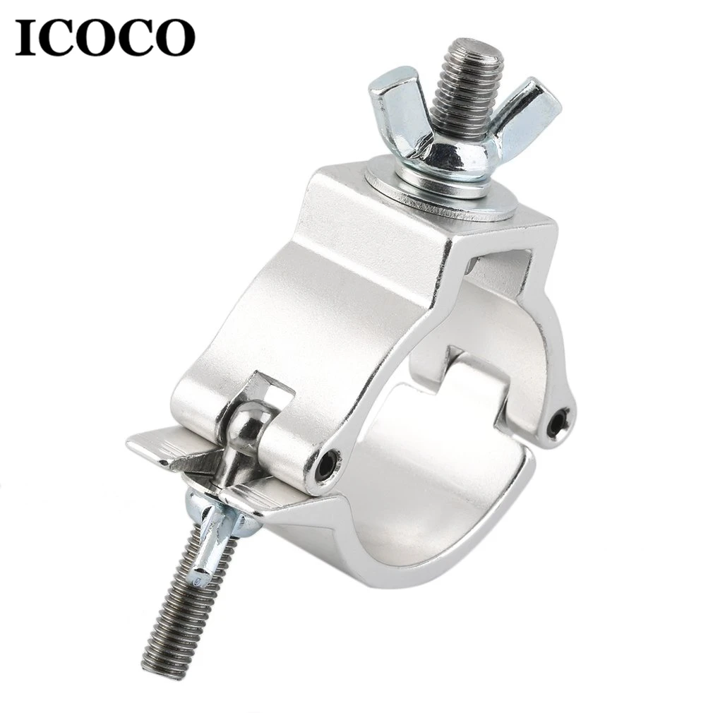 ICOCO 100 кг 48-51 мм алюминиевый сплав круглая Зажимная вешалка крюк кронштейн для