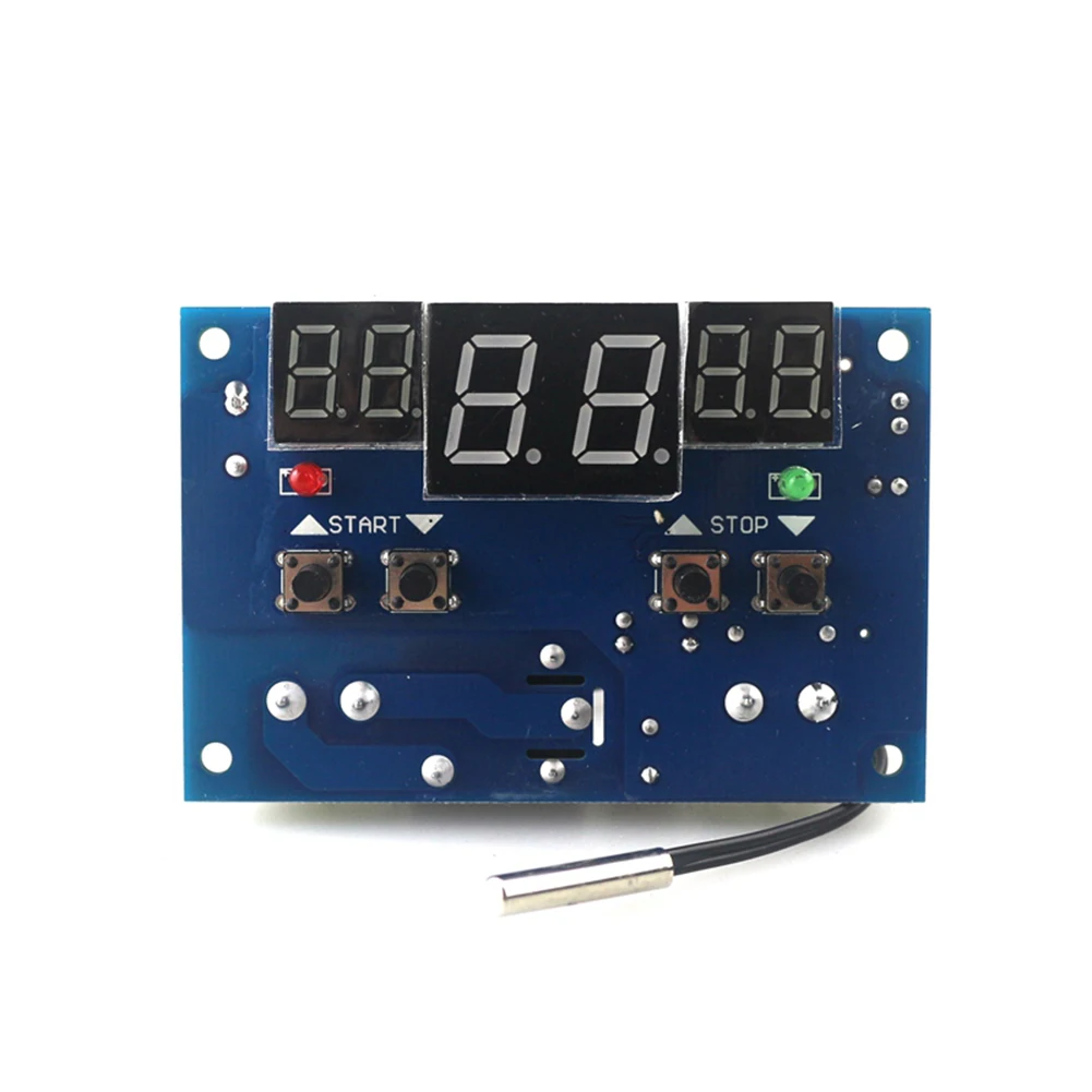 XH W1401 Intellinte Digitale температурреглер Erkennen 10A 12 В 220 в Mit NTC датчик Drei Fenster Synchron Rote Led