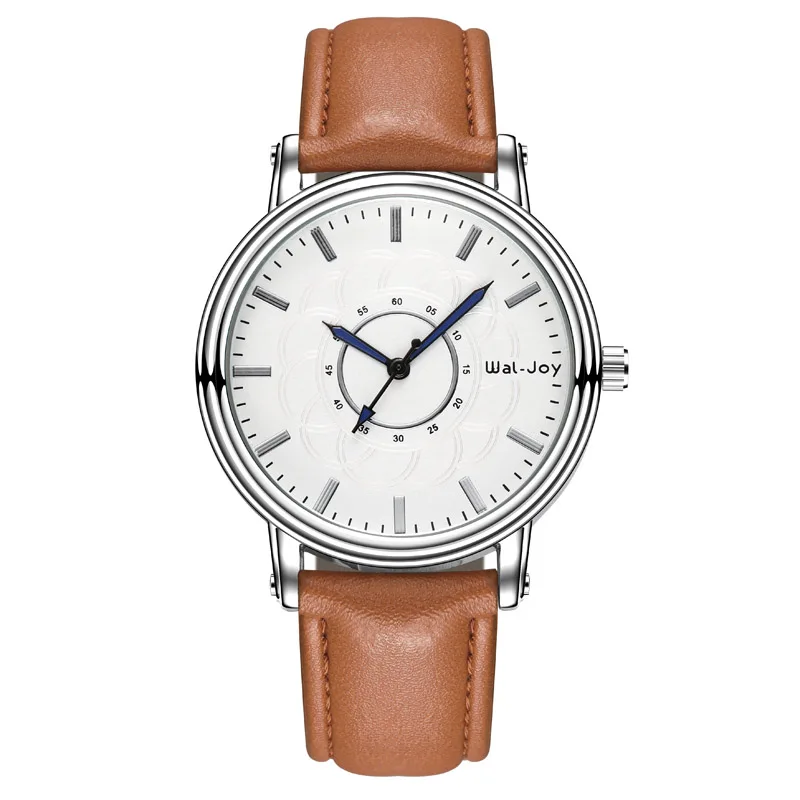 WJ-8108 Wal-joy мужские модные трендовые светящиеся стрелки роскошный Циферблат
