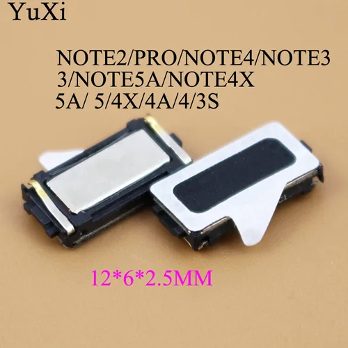 Юйси Динамик для наушников для Xiaomi Redmi Note 2/Redmi Note 3/Redmi Note 4 4A 4X5 5A 5 5 Plus 2A 1S 3S Запчасти для мобильных телефонов - Цвет: zt-017