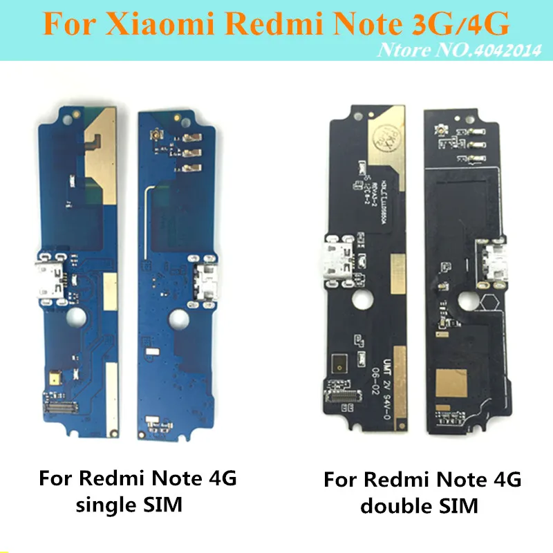 10 шт./лот USB зарядный порт док станция гибкий кабель для Xiaomi Redmi Note 3G/4G зарядное