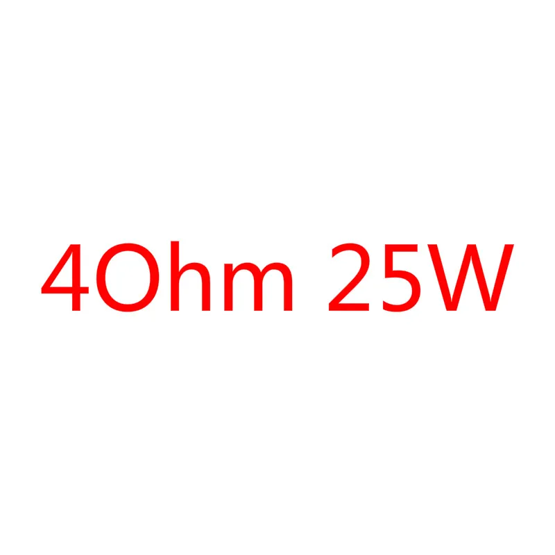 4Ohm 25W AIYIMA 2 дюйма 50 мм мини аудио портативные звуковые колонки 4 Ом 25 Вт резонансная Вибрация бас громкоговоритель полный диапазон рупорный динамик - Цвет: 4Ohm 25W