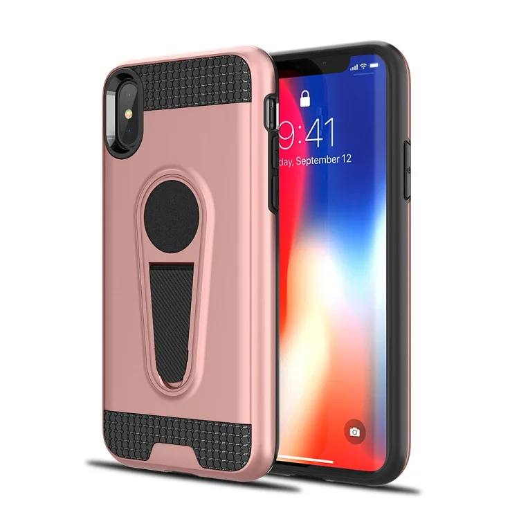 Mobile phone case for Iphone X 7G 8G 7plus 8plus bracket mobile car magnetic PC | Мобильные телефоны и аксессуары