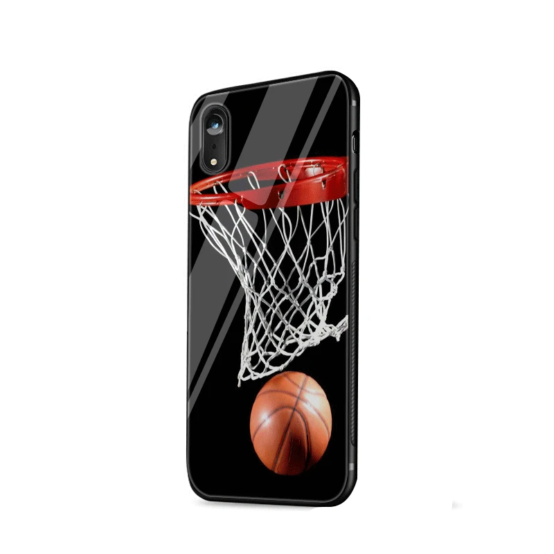 Баскетбольное стекло Desxz чехол для iPhone 5 5S SE 6 6s 7 8 Plus X XR XS Max |