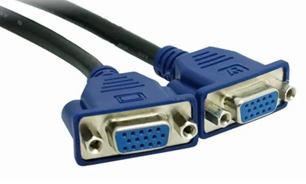 59 контактов DVI к двойному разъему VGA кабель 0 25 м | Компьютеры и офис