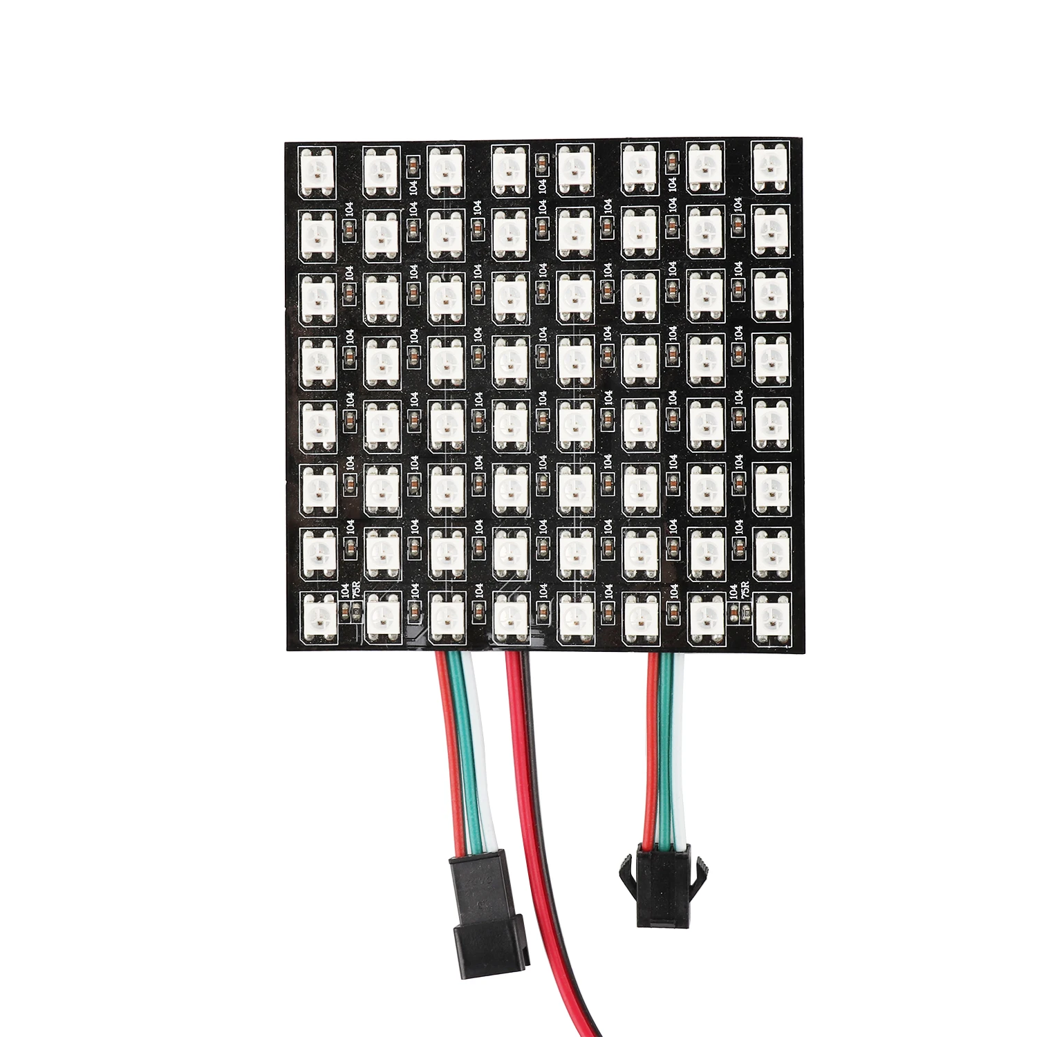 Светодиодный пиксель DC5V WS2812B WS2812 цифровой гибкий светодиодный Панель