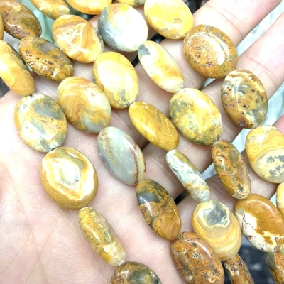 crazylace agate Разноцветные каменные бусины, цинковый сплав, Плоская овальная форма, буфами на рукавах гладкая Форма 13x18 мм для DIY расходных материалов для изготовления ювелирных изделий из сердолика тигровый глаз говлита и т. д - Цвет: crazylace agate