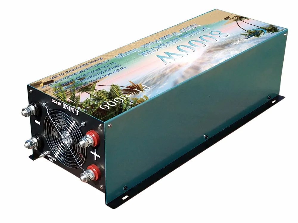 8000 Вт Мощность инвертор DC 12 В к AC220V AC230V AC240V/Мощность конвертер инструмент от