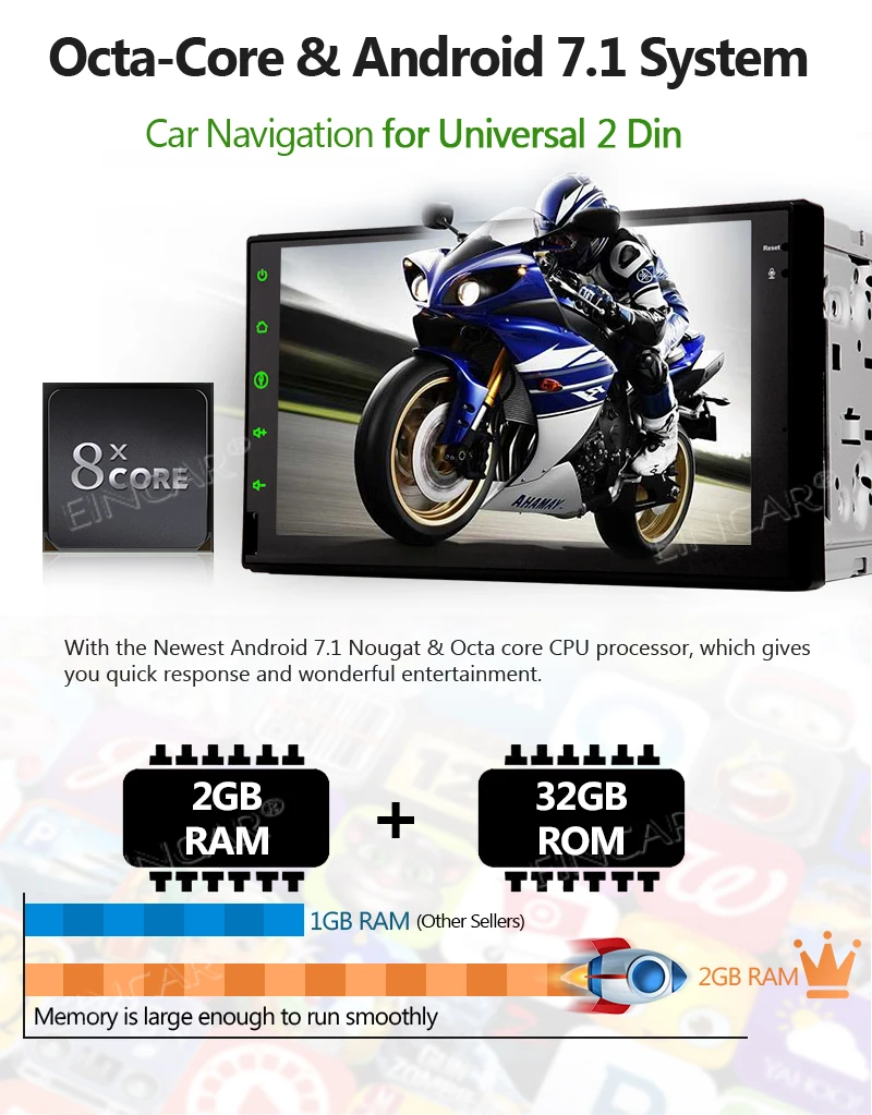 Бесплатная резервная камера в комплекте! Android 7 1 Dash двойной 2 din автомагнитола