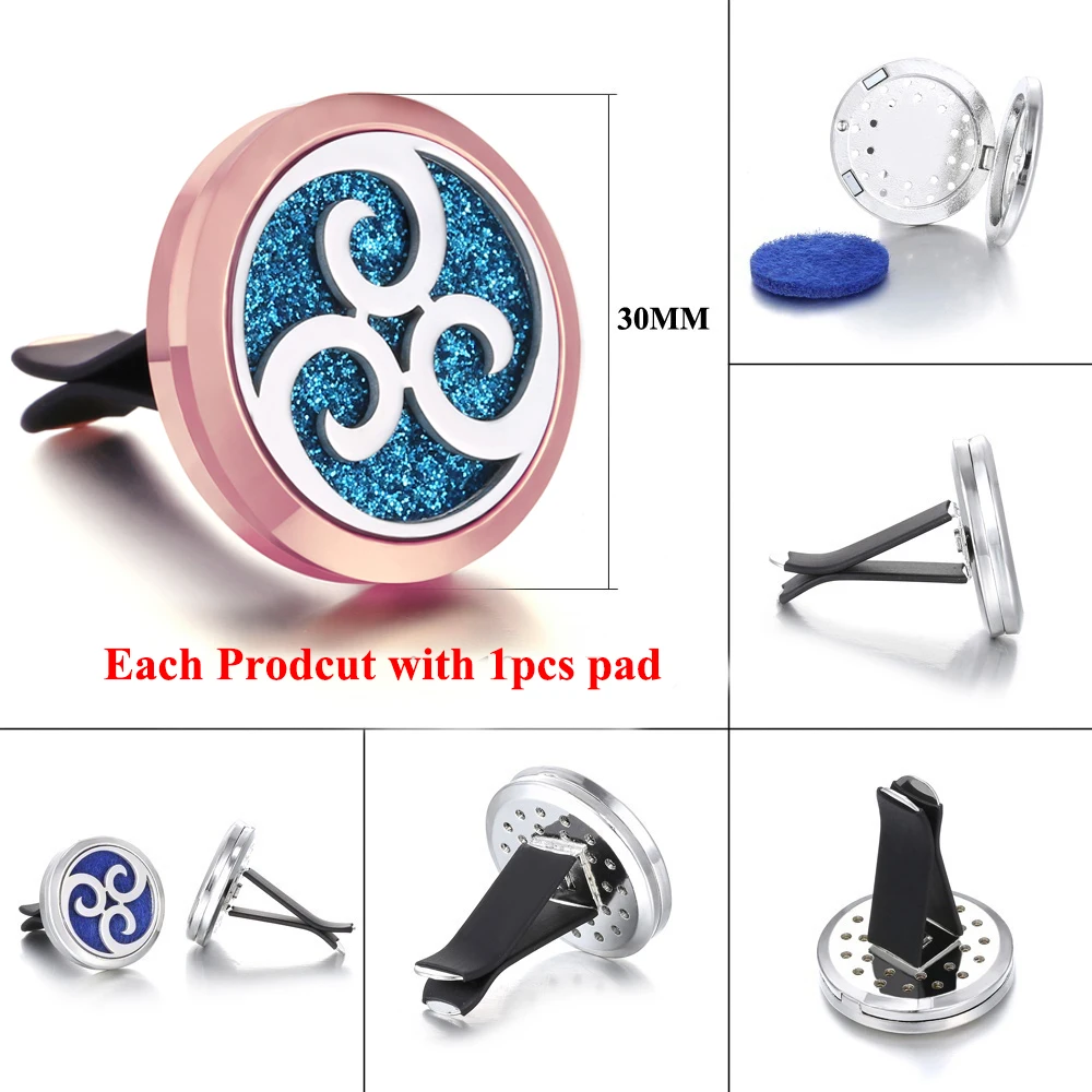 Новый ароматерапия ювелирные изделия автомобильный парфюмерный диффузор