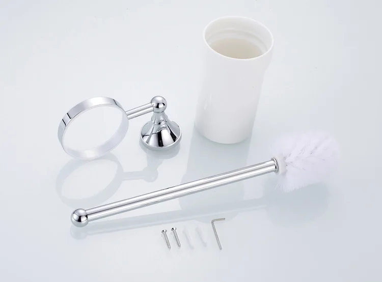 Бесплатная доставка держатель для туалетной щетки из латуни полированный