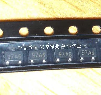 500 шт./лот, новый MAC97A6 SOT-23 трафаретная печать: 97A6 Triac тиристорный SMD транзистор